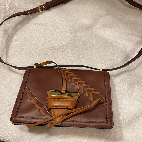 Loewe Barcelona Leather Shoulder bag - Picture 3 of 12